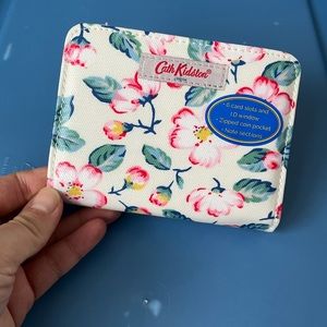 New cath kidston bifold wallet flower blossom